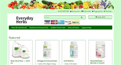 Desktop Screenshot of everydayherbsandfragrances.com